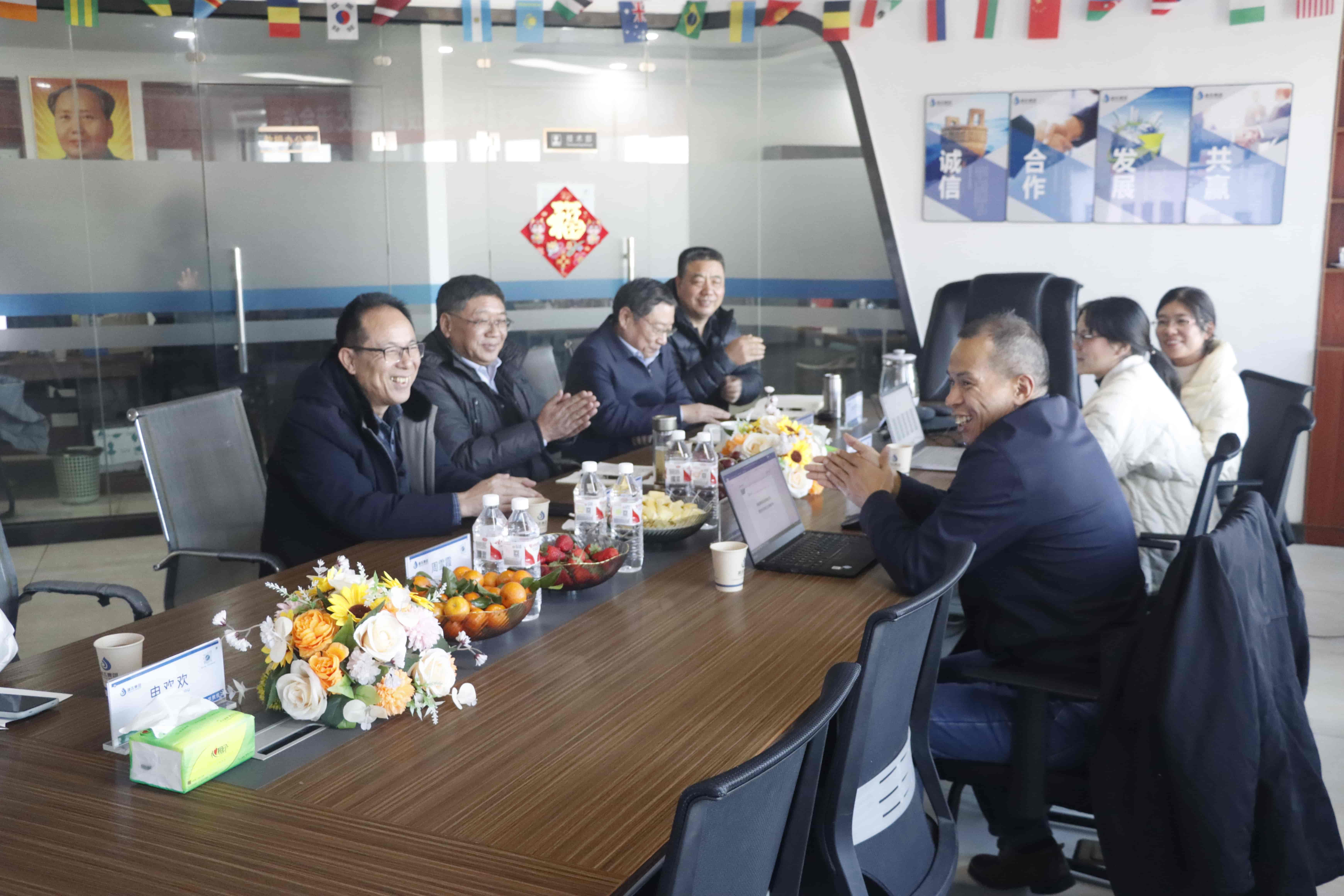 Welcome Professor Zhang Yuanbo from Central South University to Jianjie Group