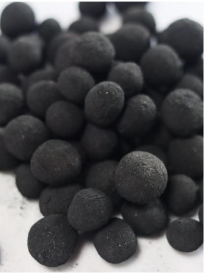 binder use on iron ore pellet