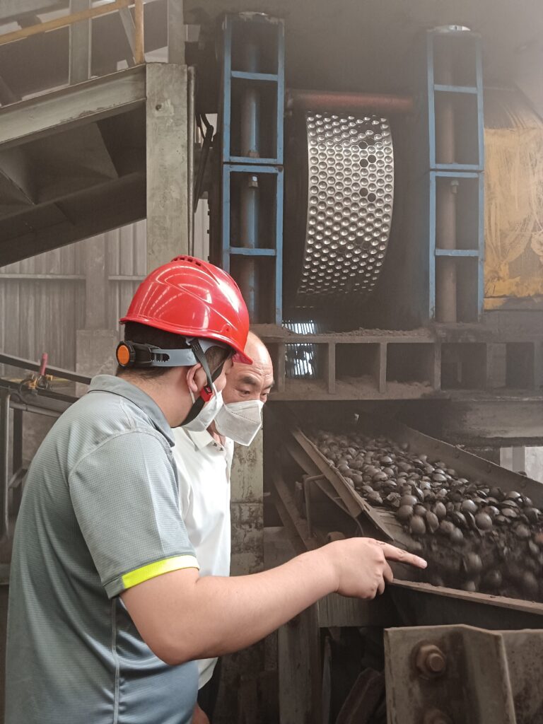 jianjie and manganese briquetting