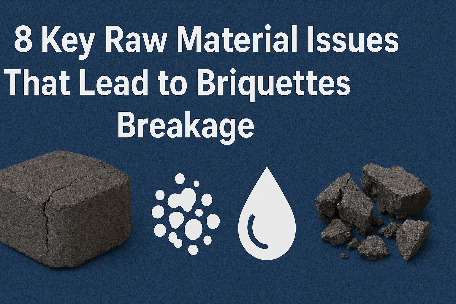 Why Briquettes Keep Breaking: 8 Key Raw Material Issues You Need to Know