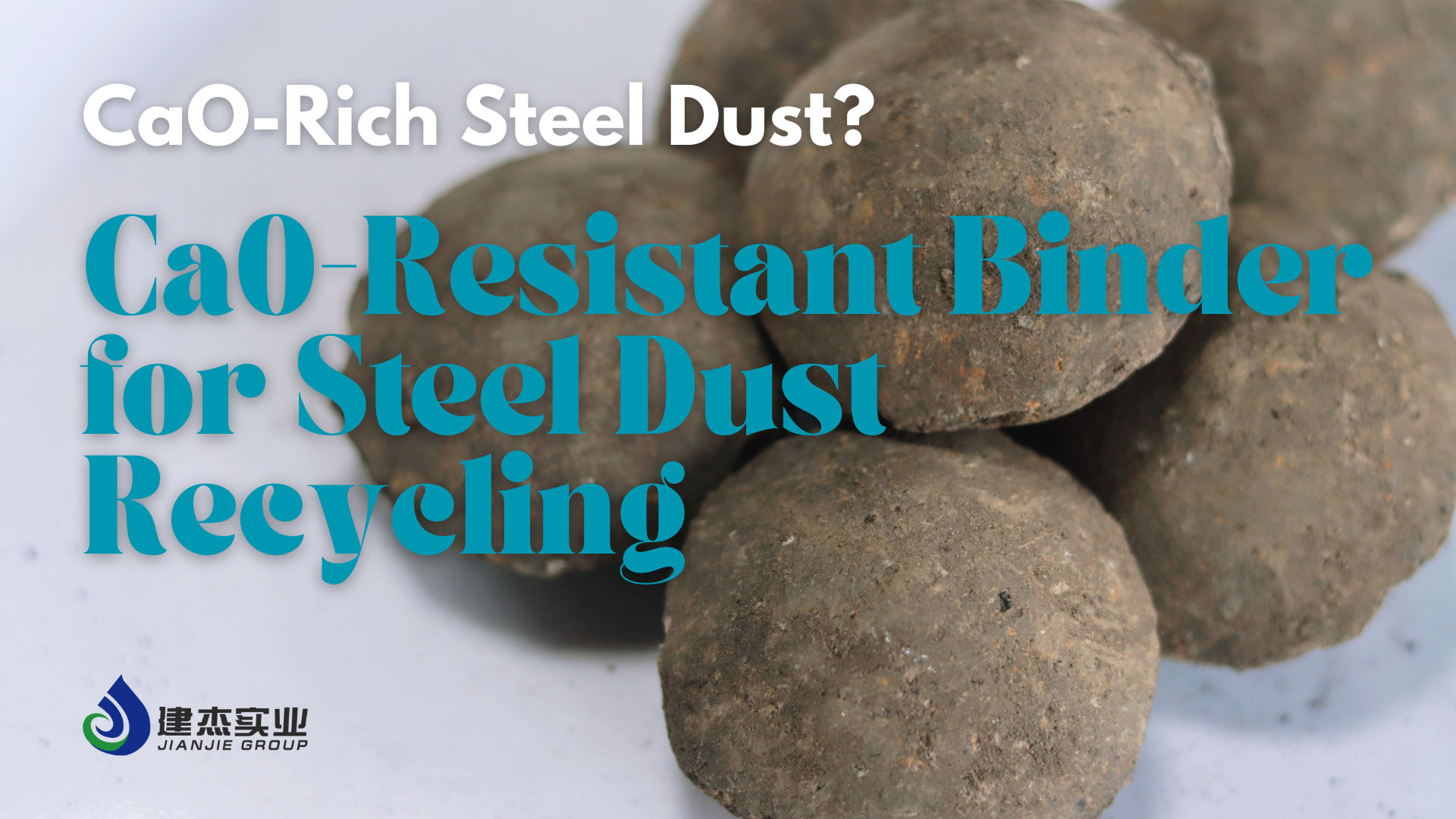 CaO rich steel dust