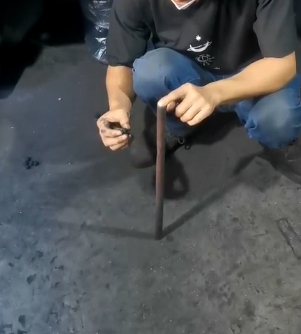 drop test of pellets