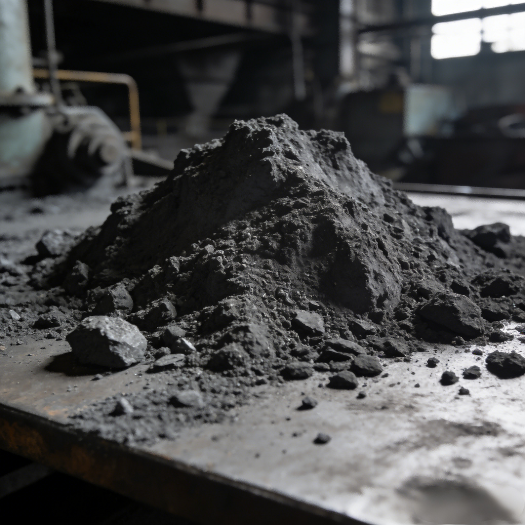 Accumulated Metallurgical Powder，waste