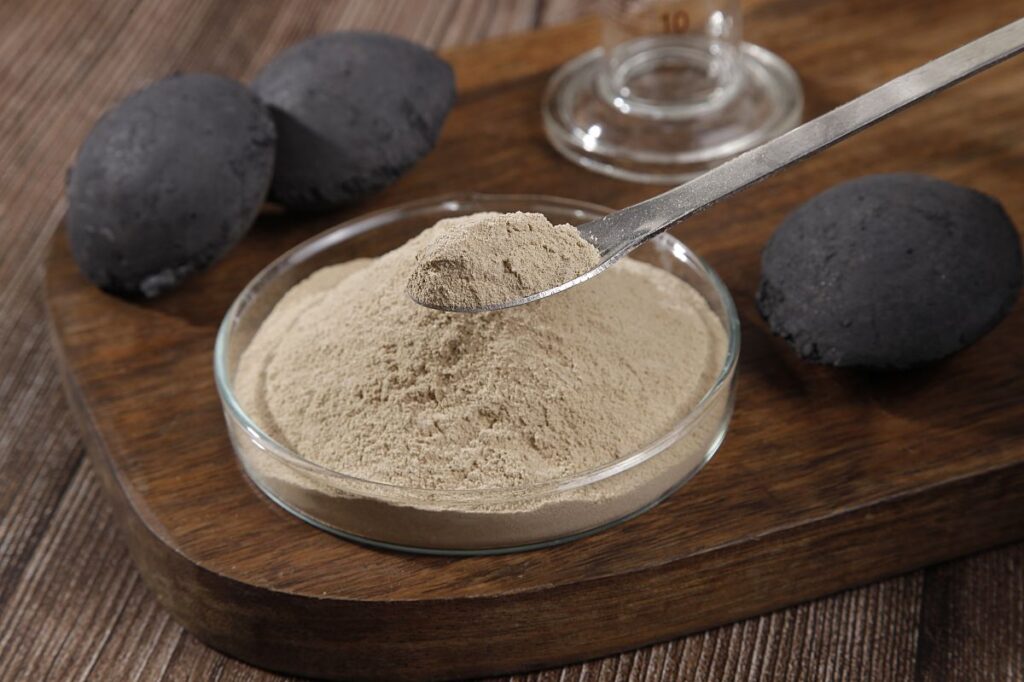 Jianjie binder for mental mineral powder