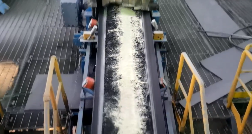 Adding binder to raw materials