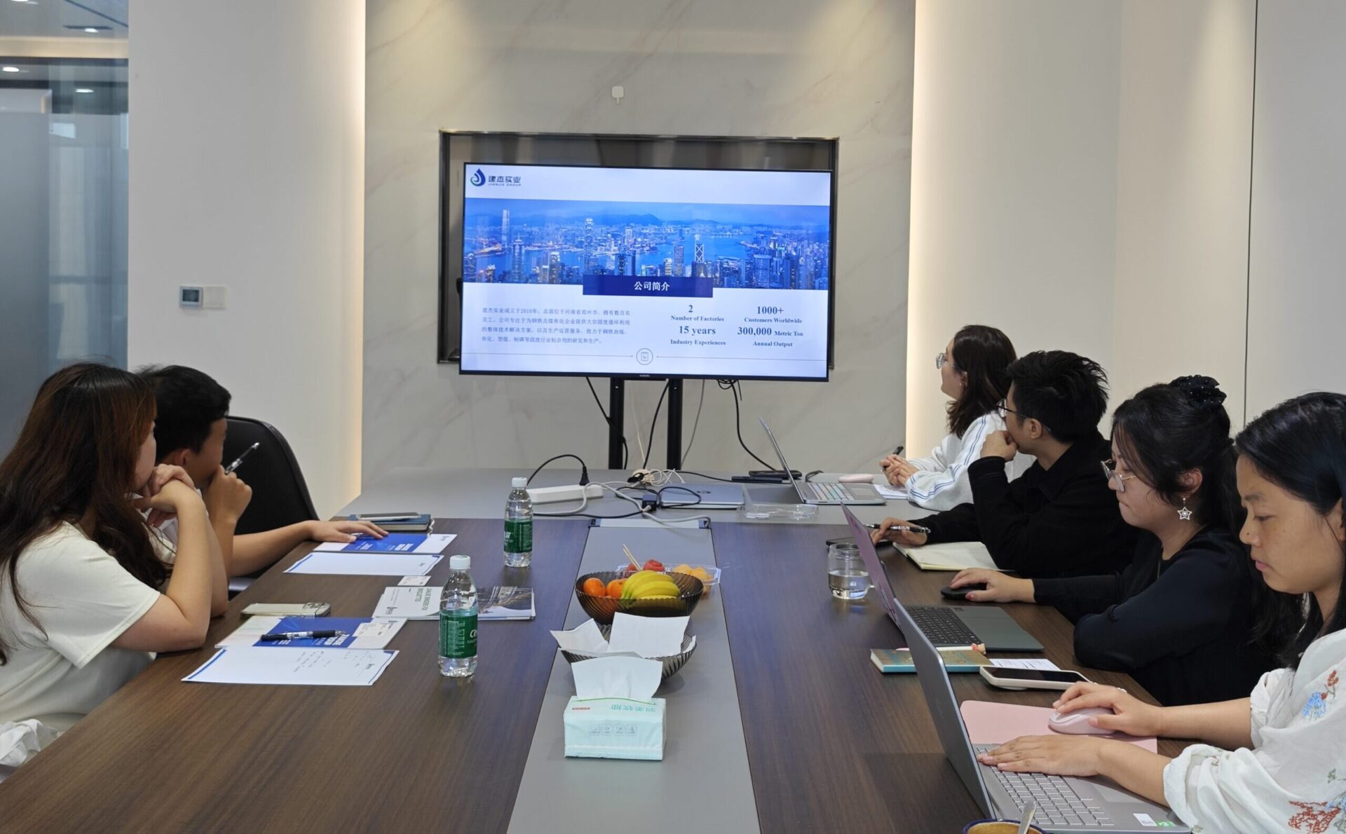 Jianjie group is honored to meet with Ms. S. Odontuya and Mr. Ts. Tuvaan in Mongolia