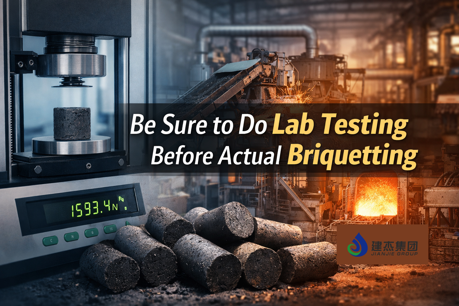 lab testing in briquetting