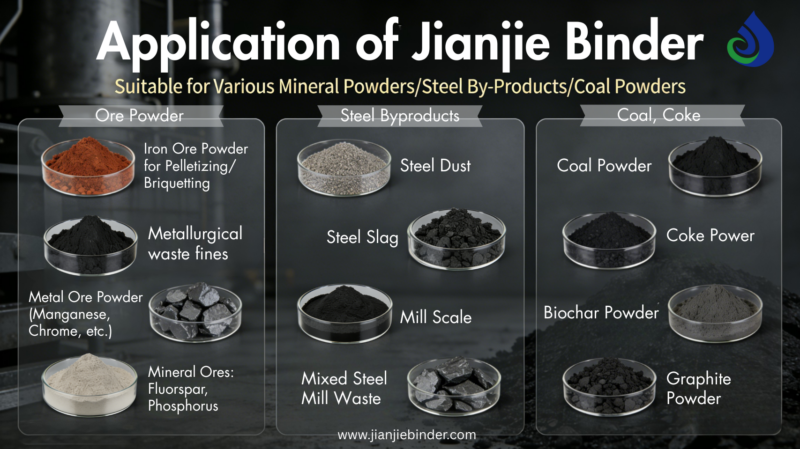 application of jianjie binder