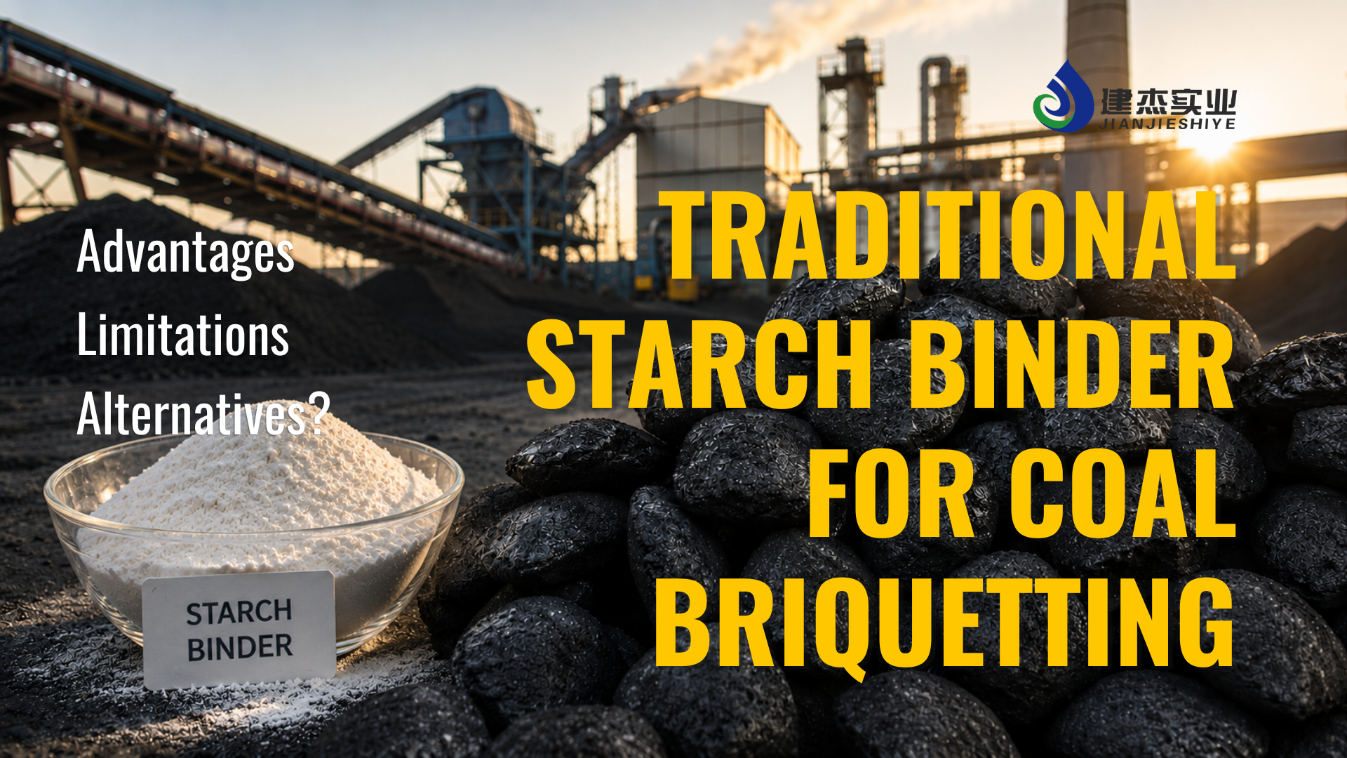 tranditional starch binder for coal briquetting