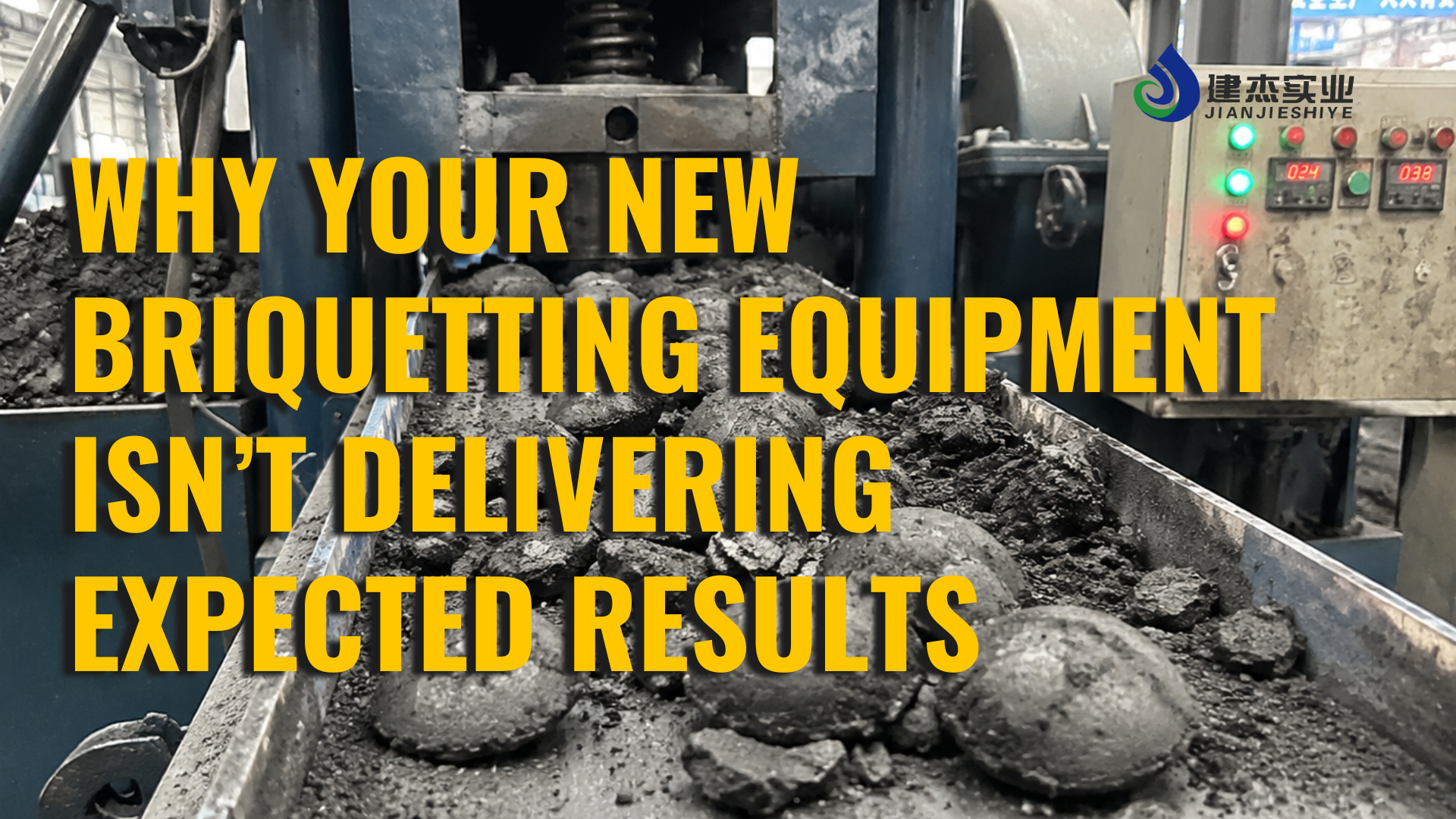 why your new briquette equipment isn't delivering expected results