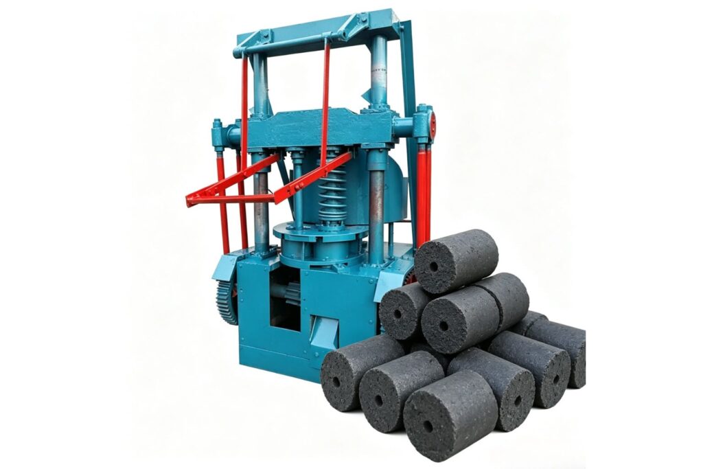 cylinder-shaped briquettes