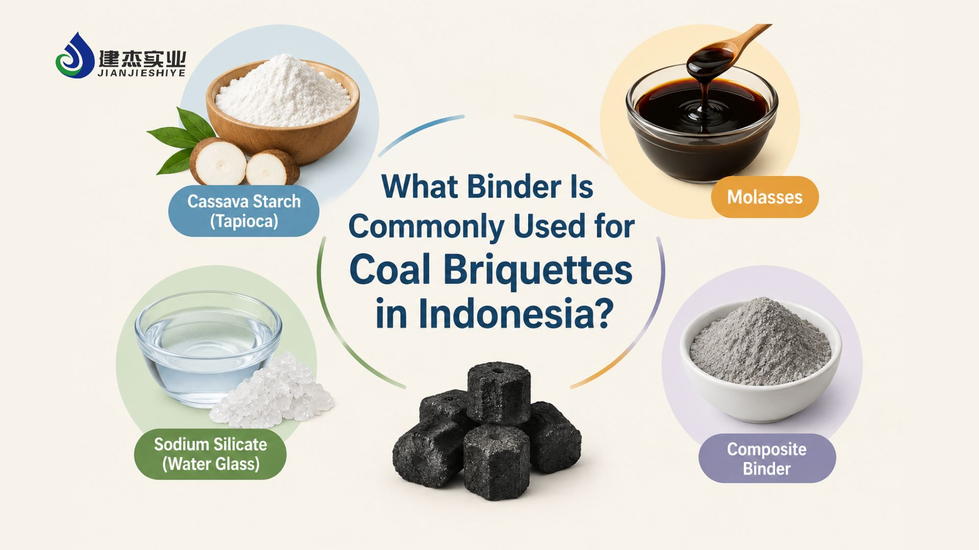 what binders are used in indonesia